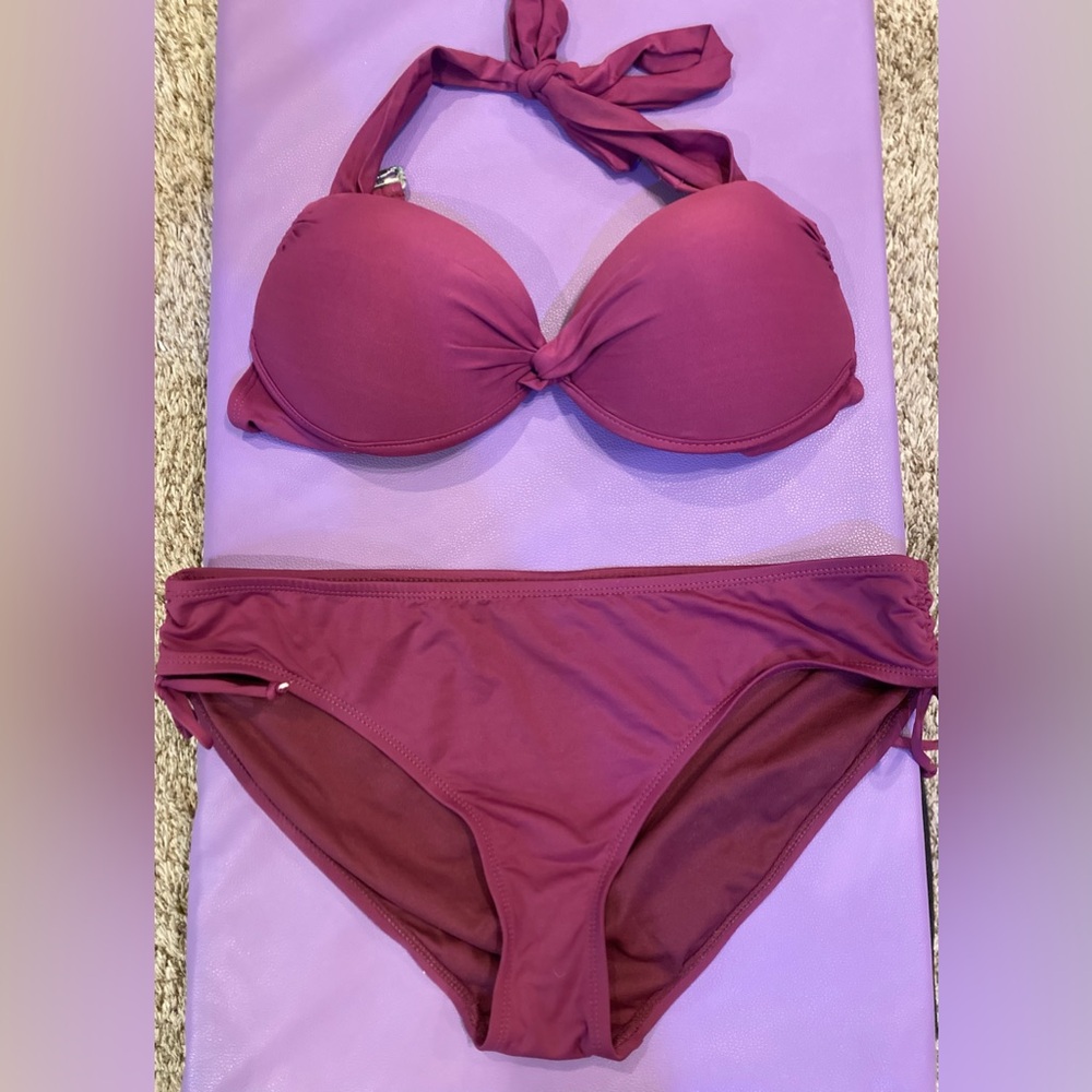 Apt 9 Plum/Purple Bikini